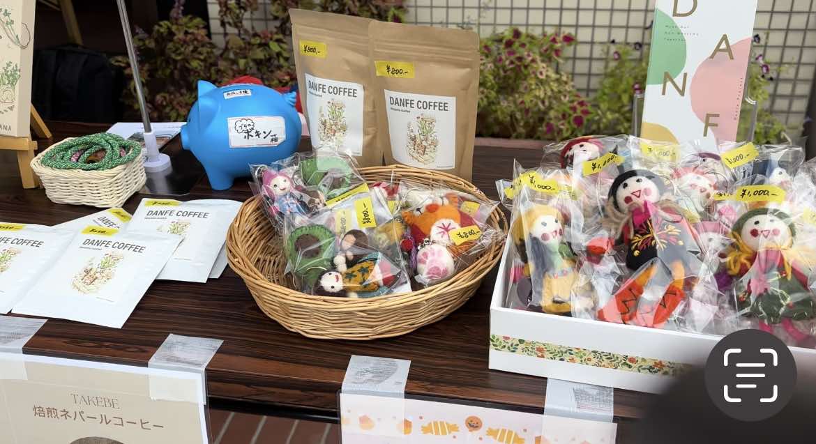 イベントでネパール雑貨を販売しました
