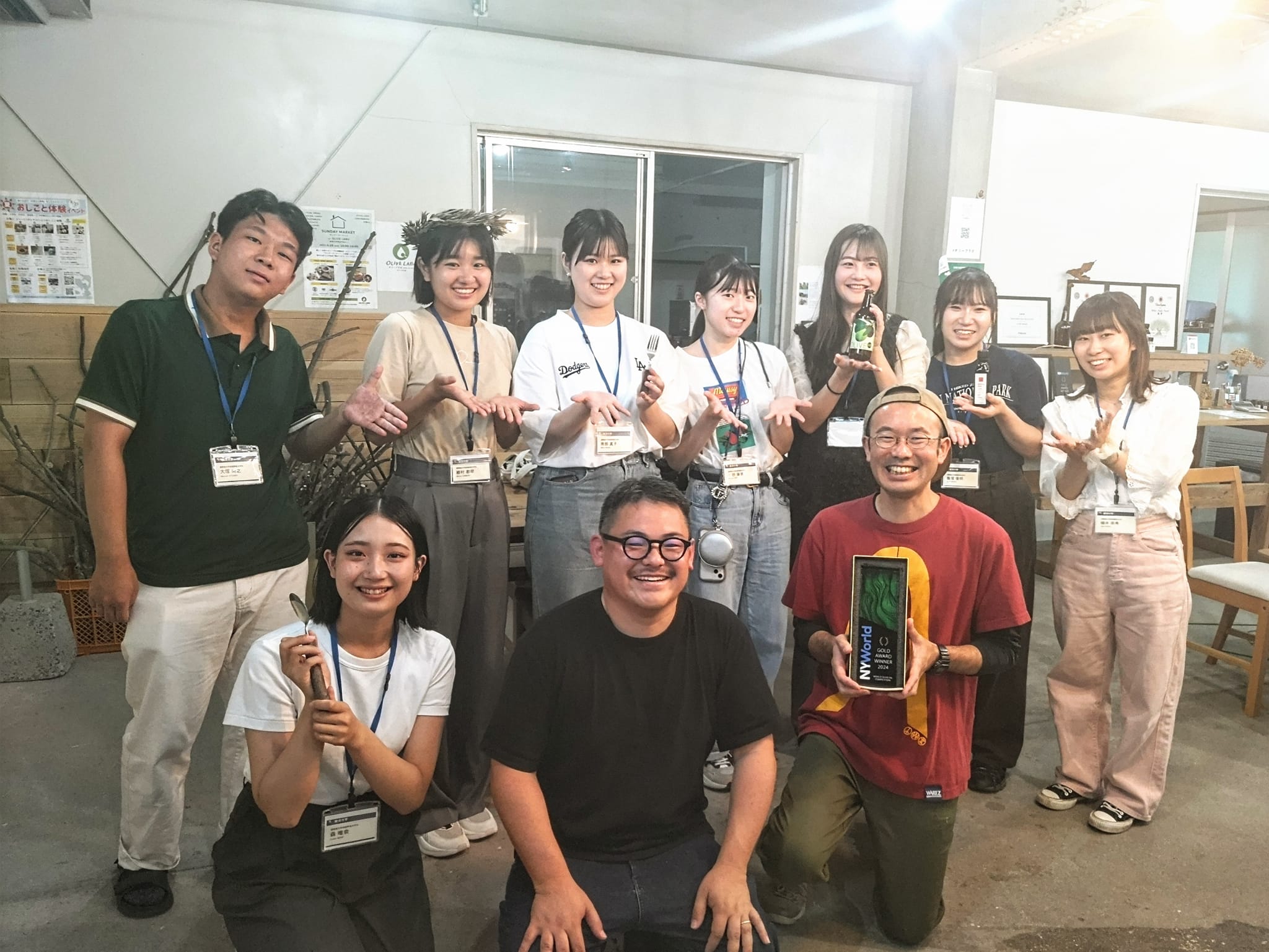 8/9 東洋大学国際観光学部の学生さんたち