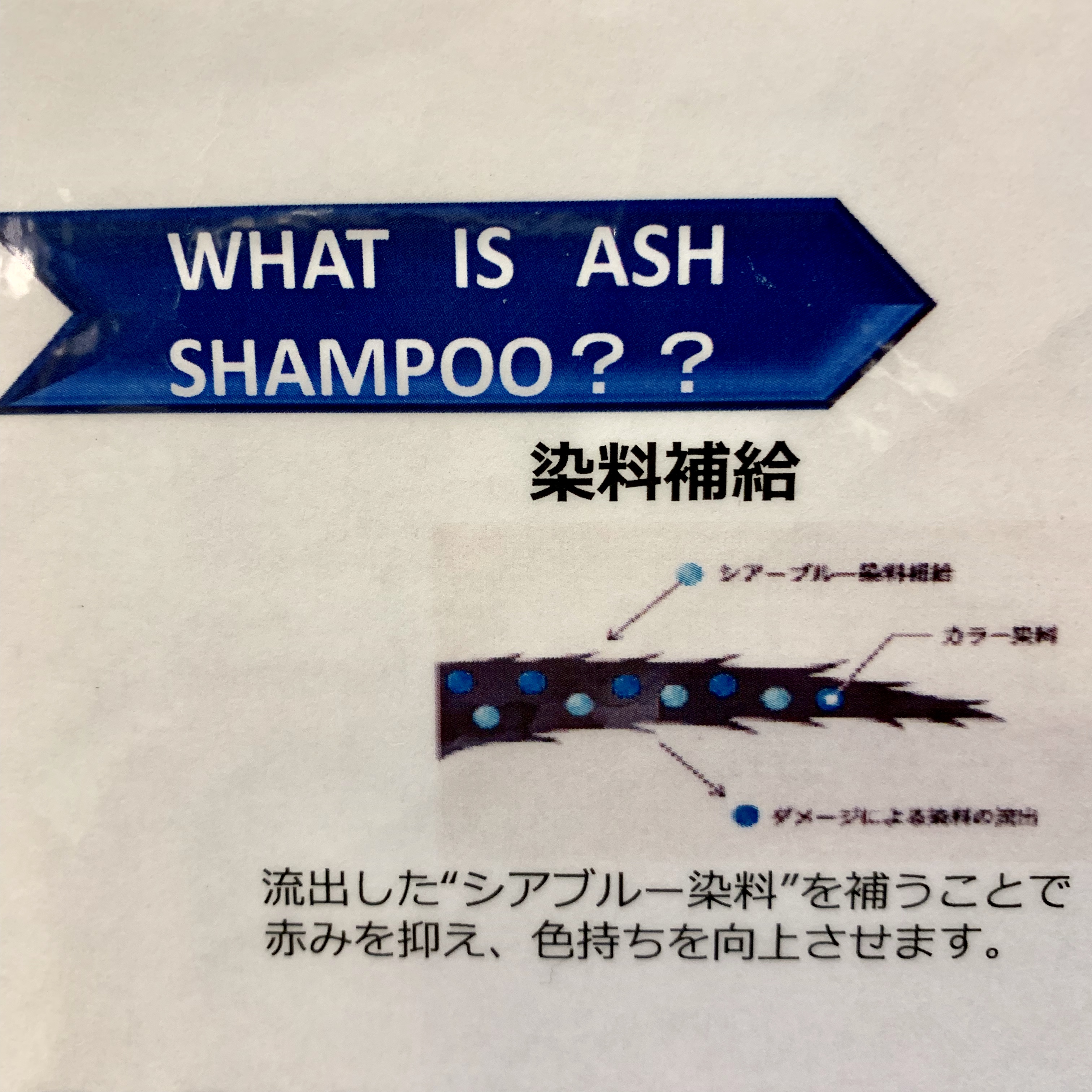1番人気！色落ちしやすいアッシュ専用カラーシャンプー