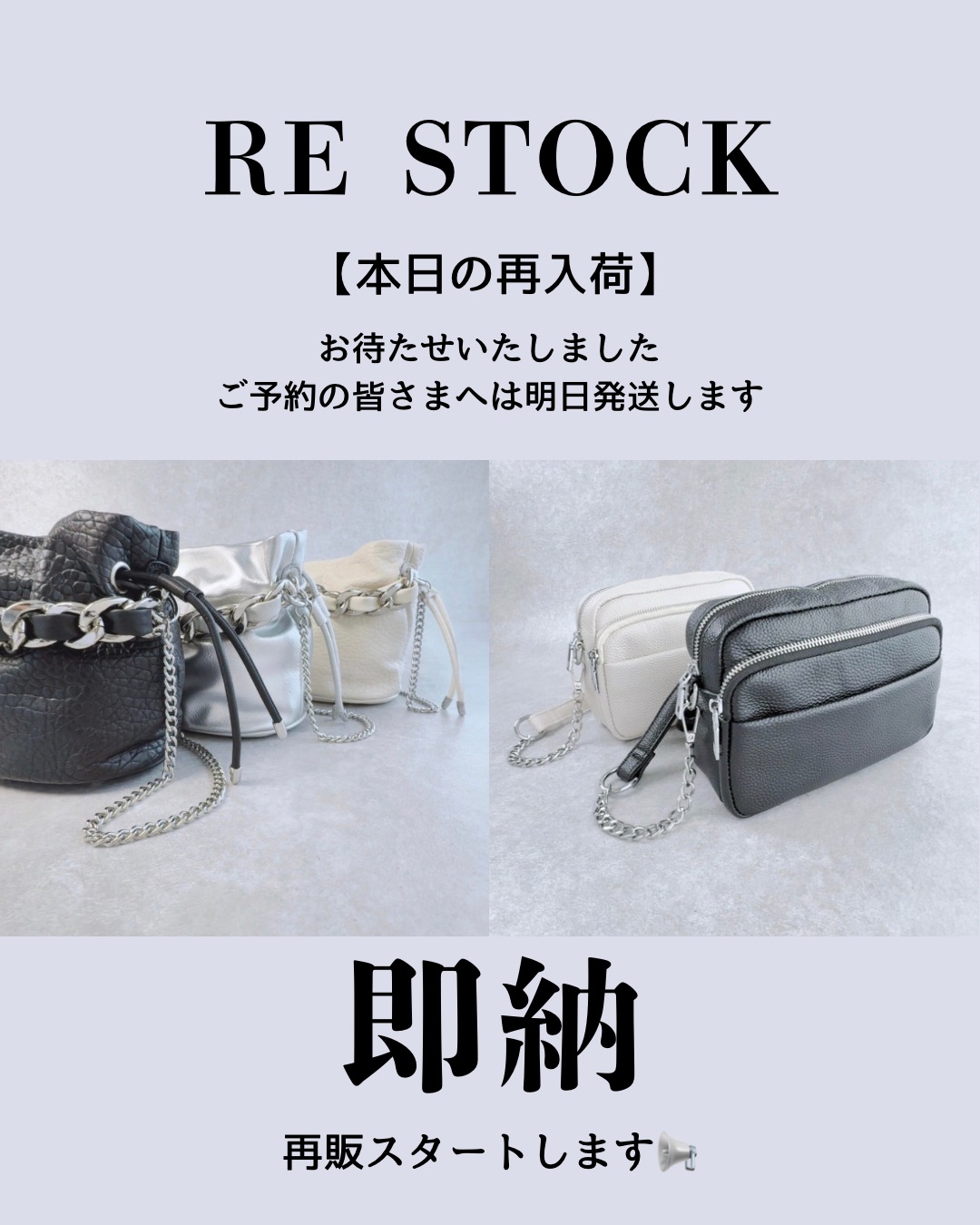 【本日の再入荷】