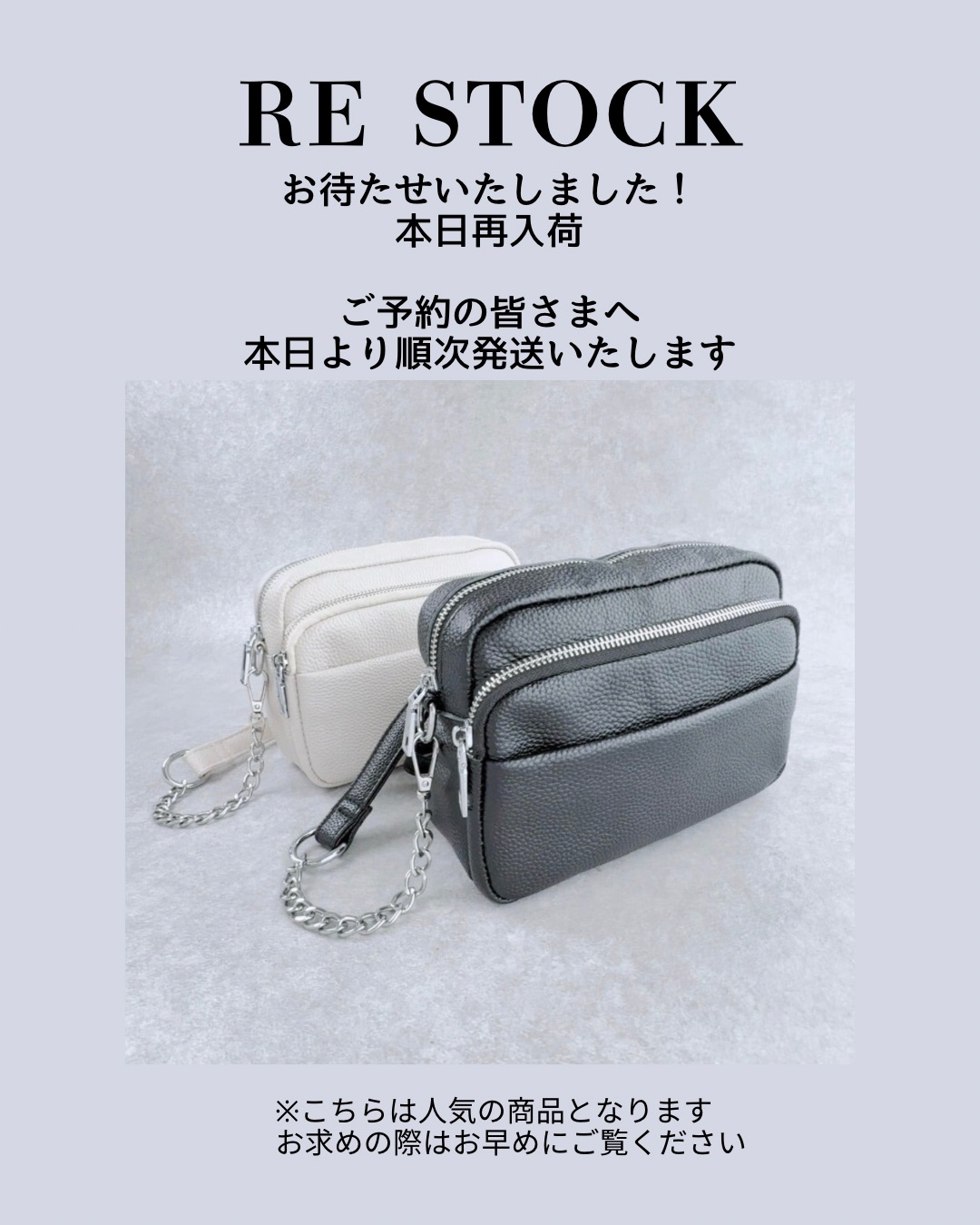 【本日の再入荷】