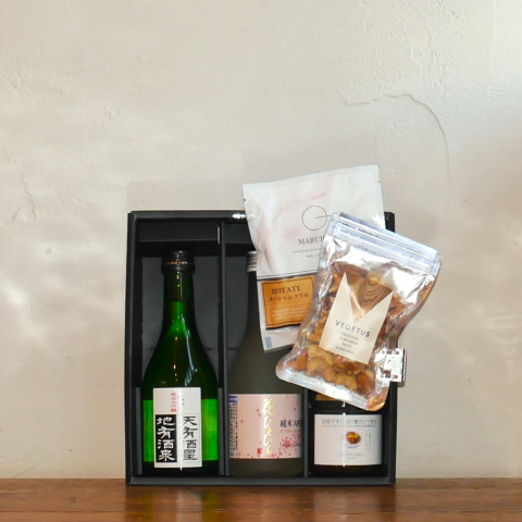 〈父の日 おすすめギフト〉大阪日本酒 純米大吟醸 飲み比べセット 古木酒店 厳選おつまみセット