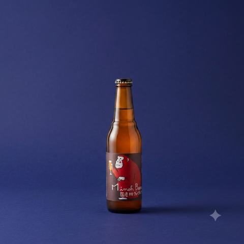 夏の風物詩入荷！【大阪/クラフトビール】箕面ビール 桃ヴァイツェン 早生2026