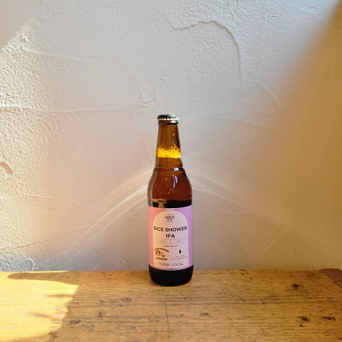 【大阪 クラフトビール】箕面ビール シーズナブルビール RICE SHOWER IPA