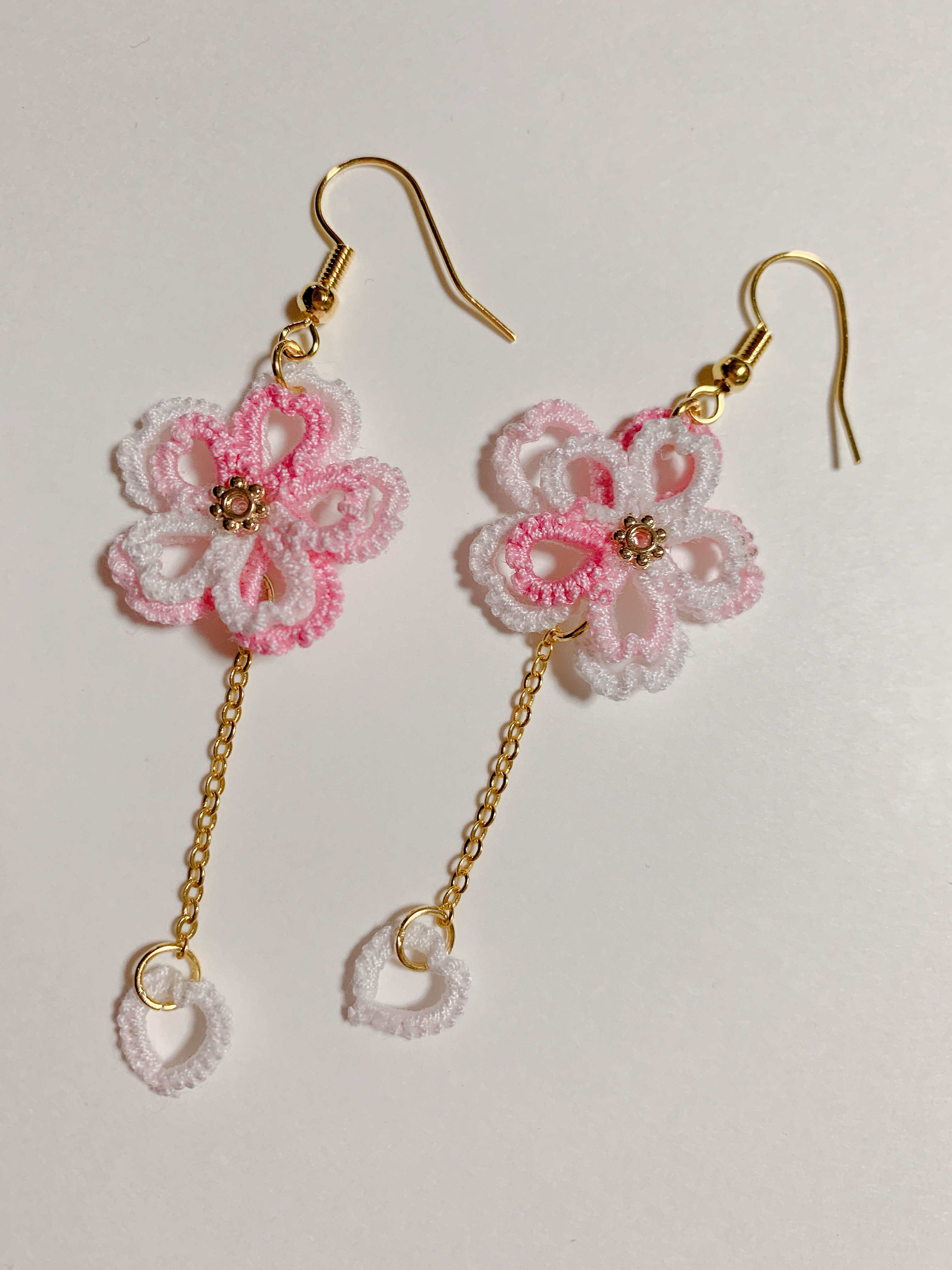 期間限定!《タティングレース》さくら