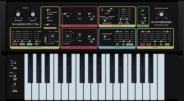 80年代Moog Musicにより製造されたシンセMG-1を再現！無料プラグイン