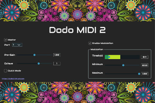 オーディオデータをMIDIに変換するフリーのプラグインDodo MIDI