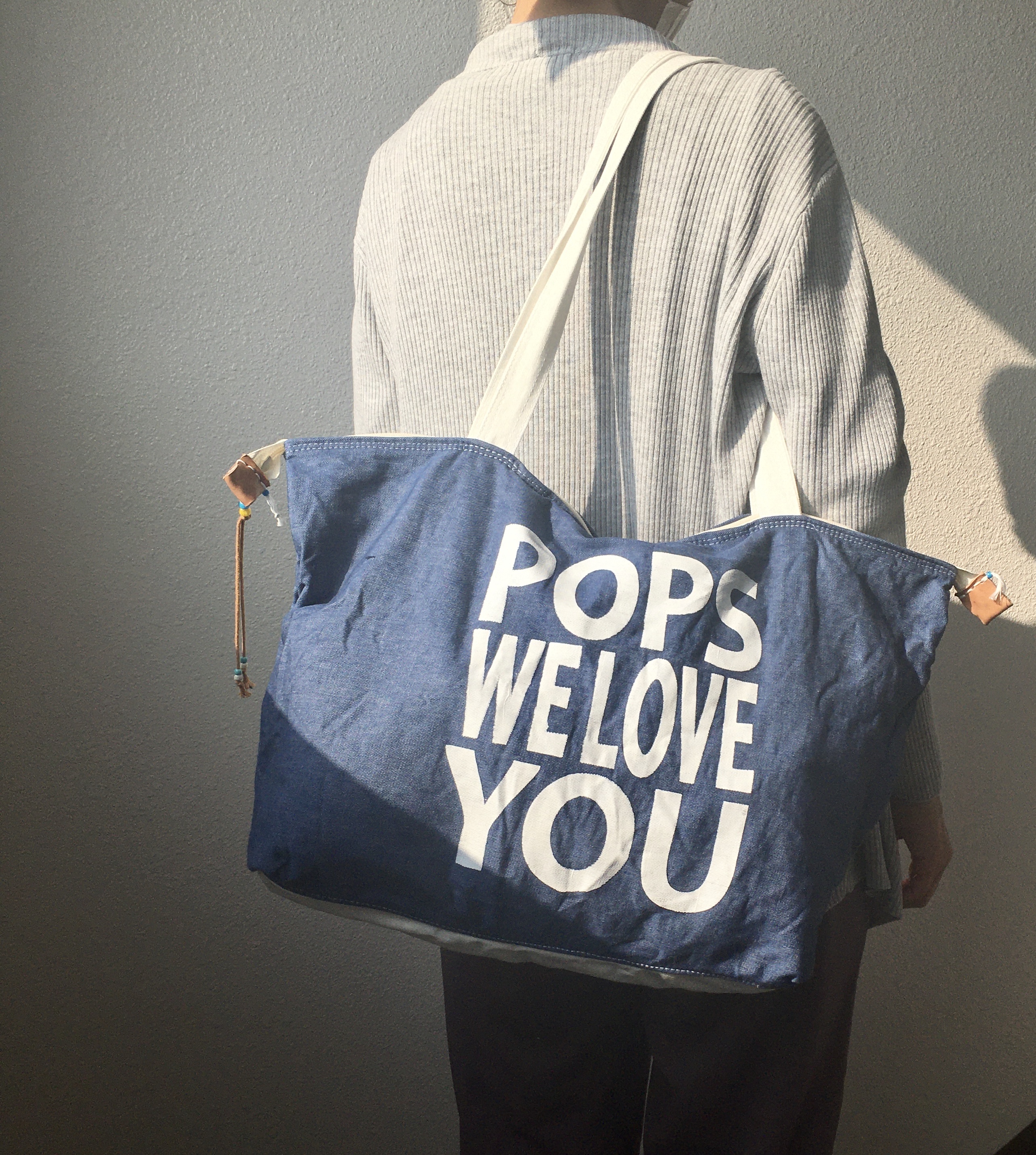 "POPS"トートバック②
