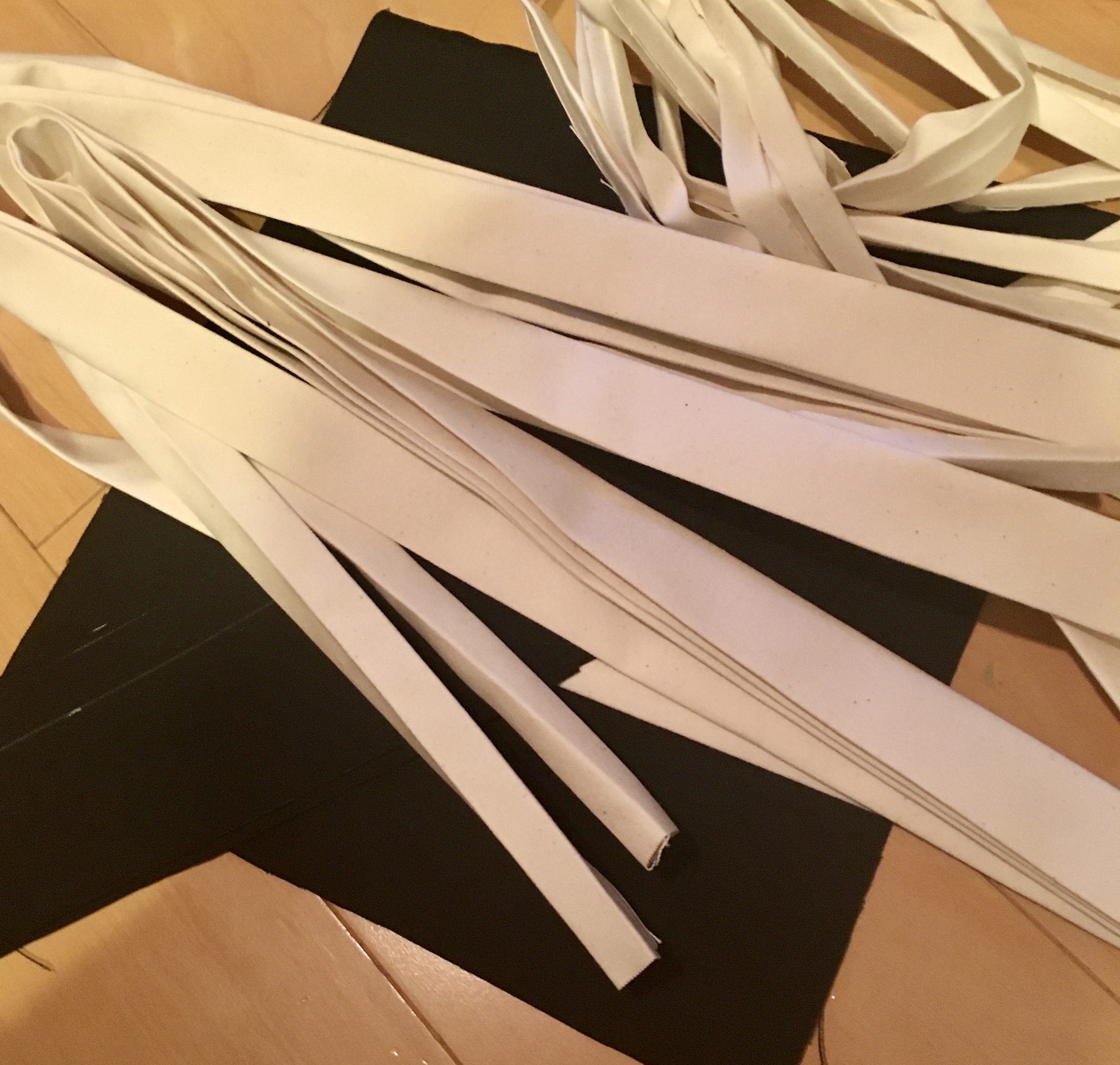 キャンバストート制作中②