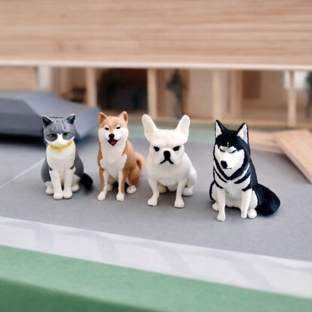 ３Dプリンターを使って「うちの子」をつくる、わんにゃんメイド