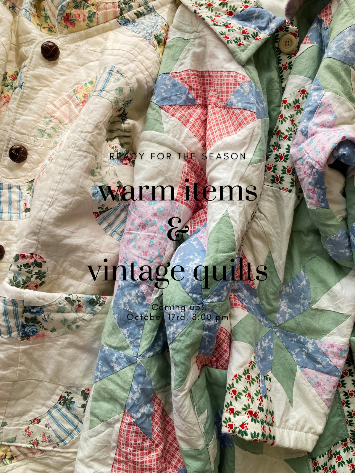 ヴィンテージキルト リメイクアイテム