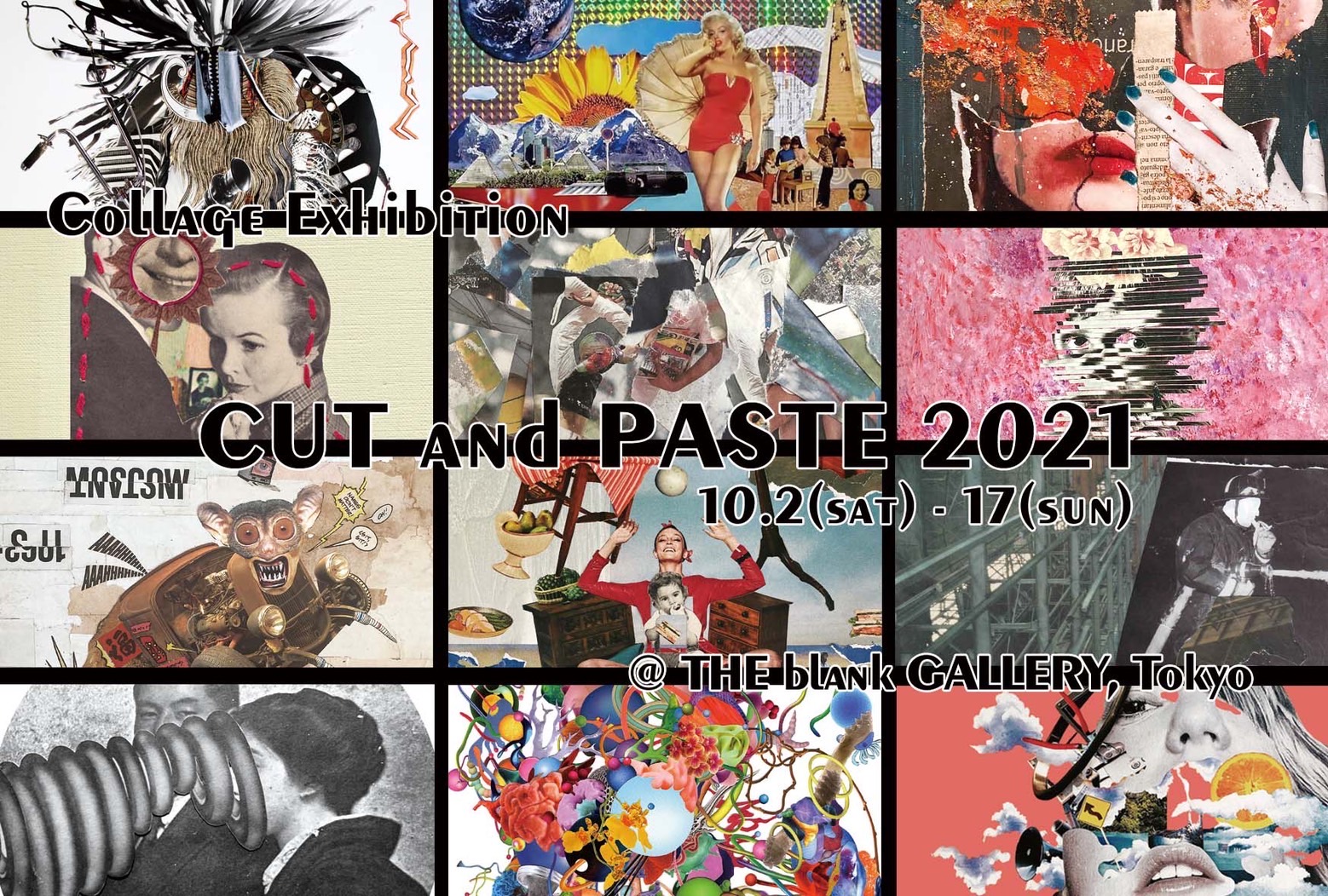 Collage Exhibition: CUT and PASTE 2021