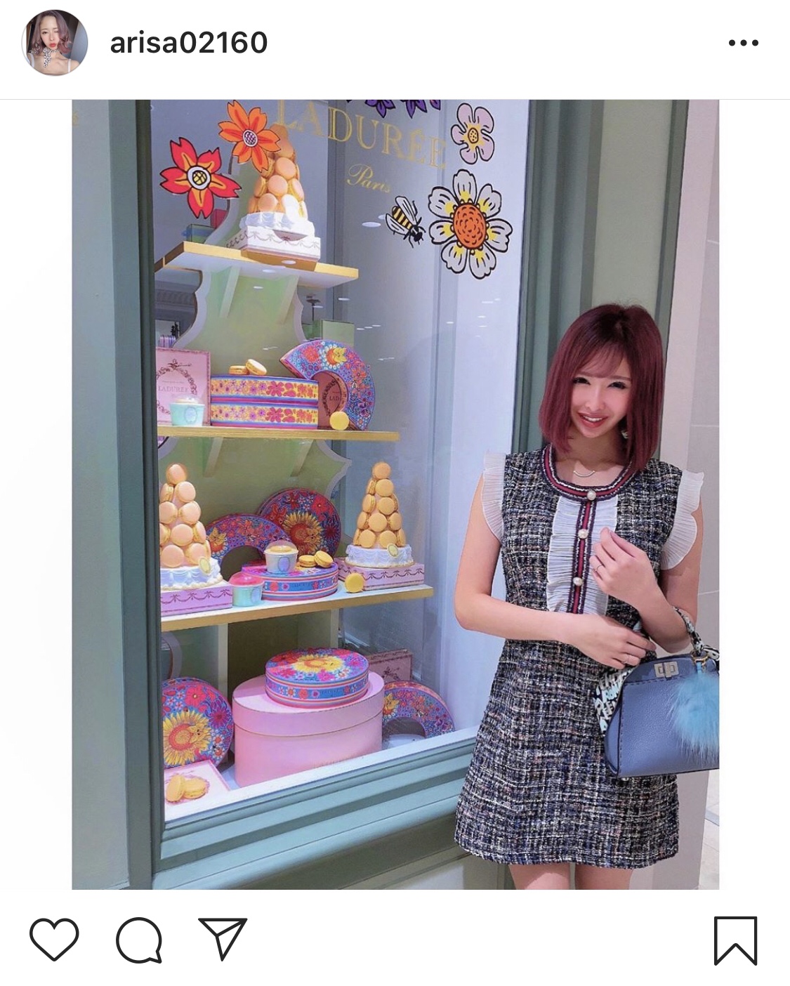 インフルエンサーのARISA様がベルシュドメールの服を着てくれました！