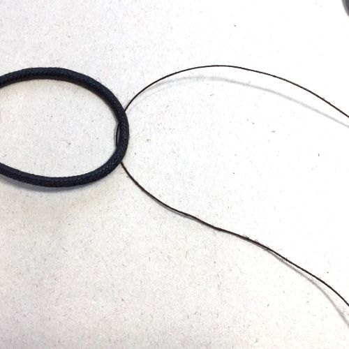 ヘアゴムにつきまして。