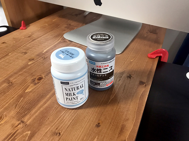 MDFタイプの画を好みの色に塗ってみよう！