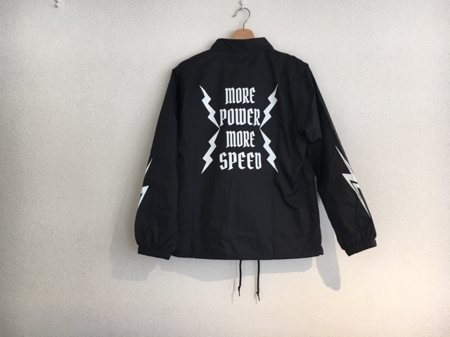 POWER&SPEEDコーチジャケット 入荷