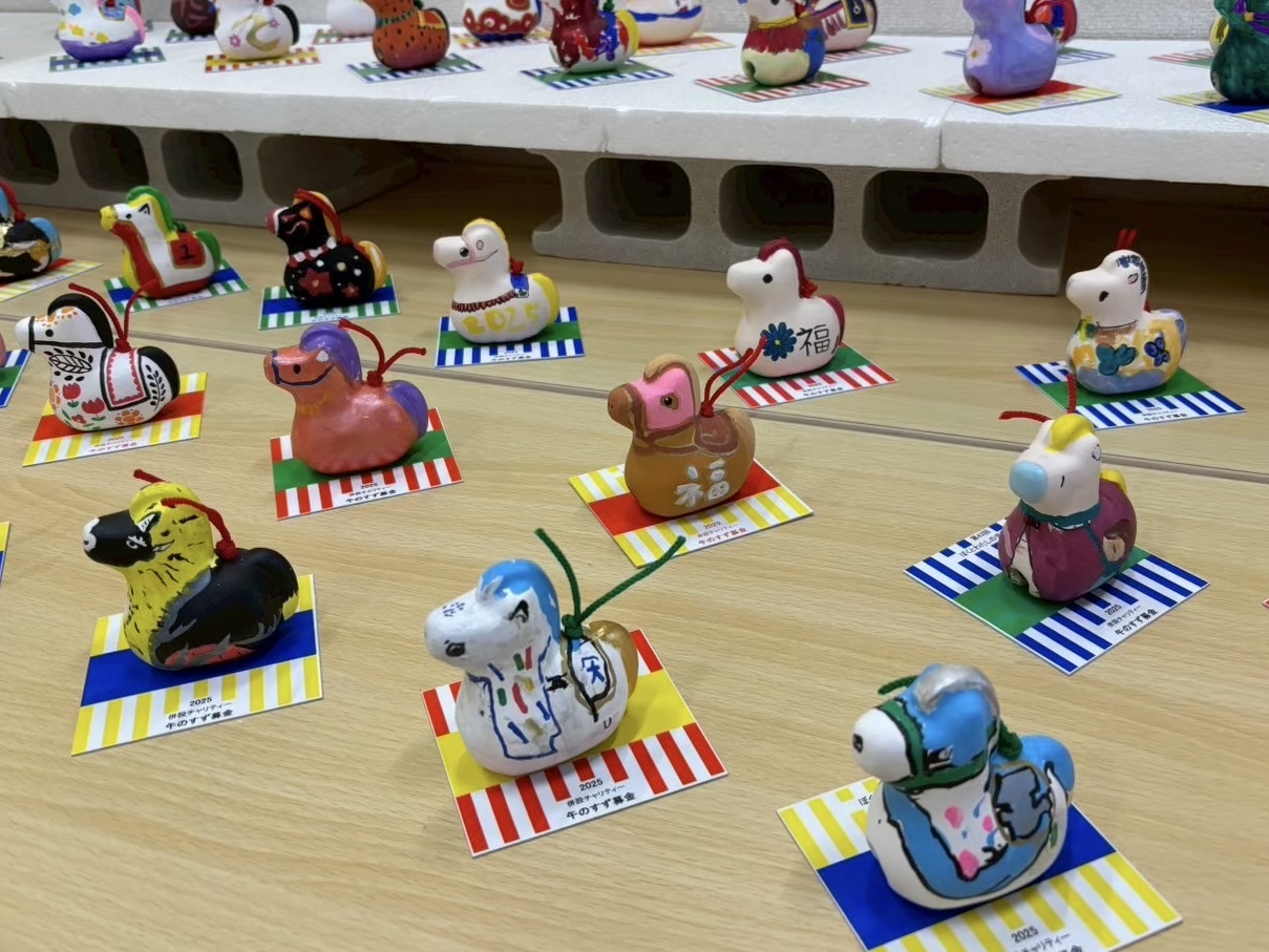 チャリティイベントに午土鈴をご利用くださいました。阪神児童画研究会さま