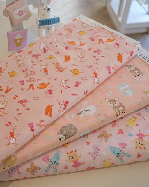 春の作品作りにおすすめ（うさぎ柄）