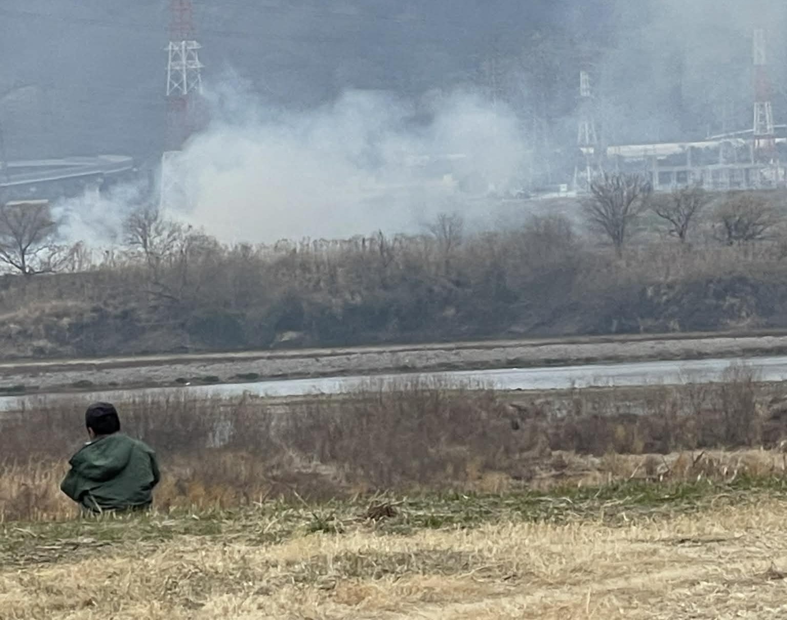 2026淀川のヨシ焼き