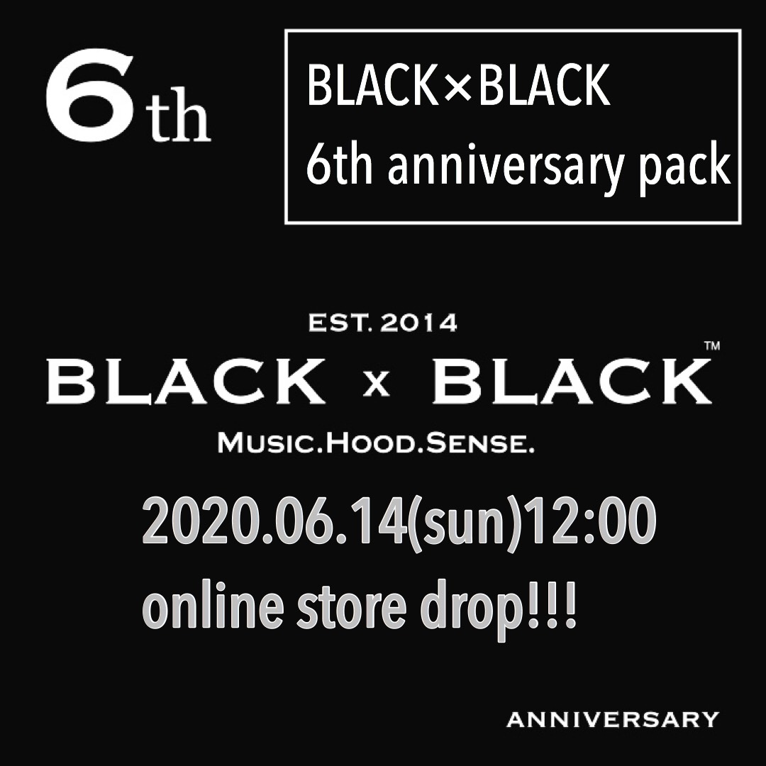 6/14(sun) 12:00〜　online store DROP!!