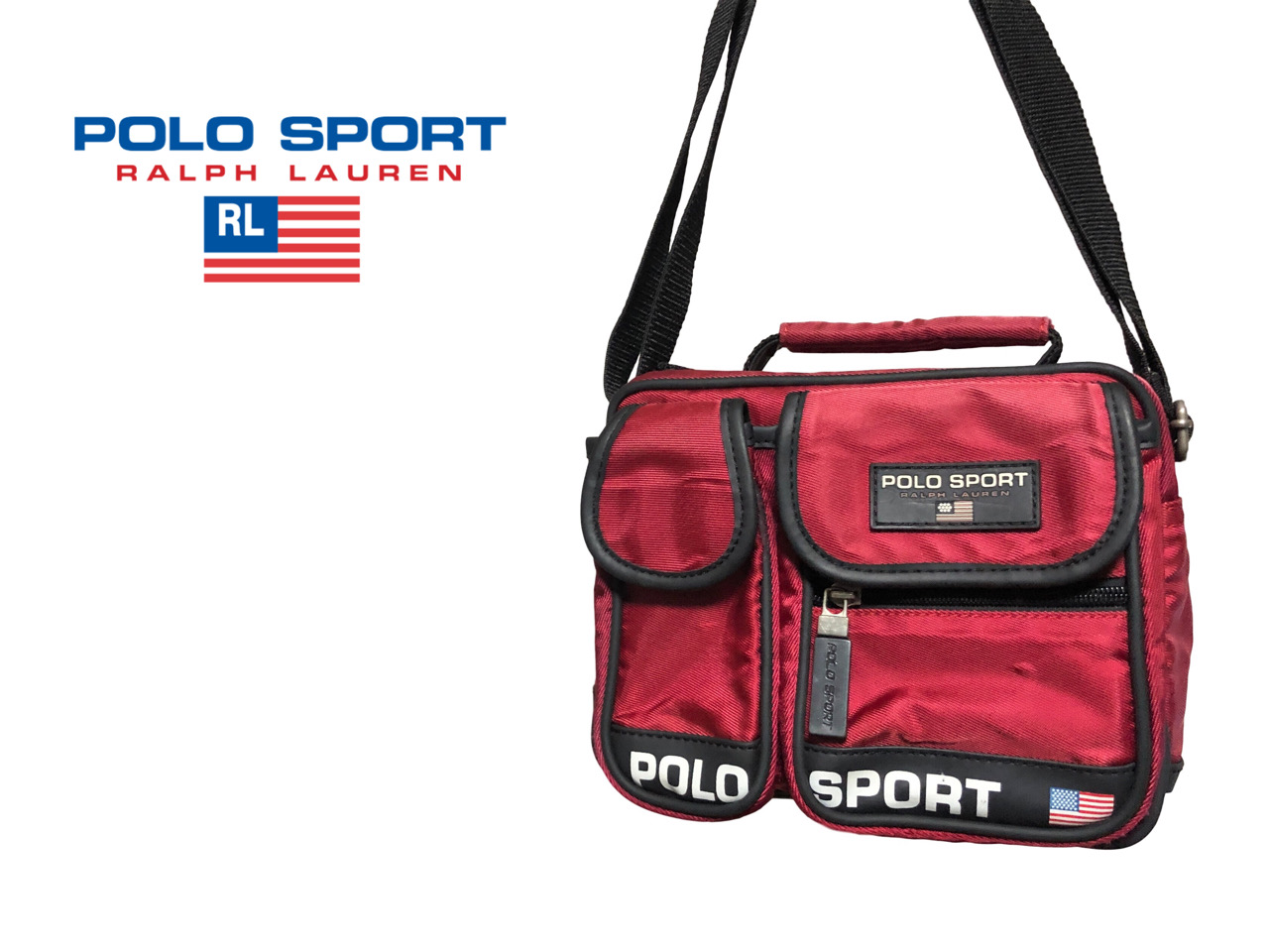 POLO SPORT Ralph Lauren ナイロン ボディーバッグ