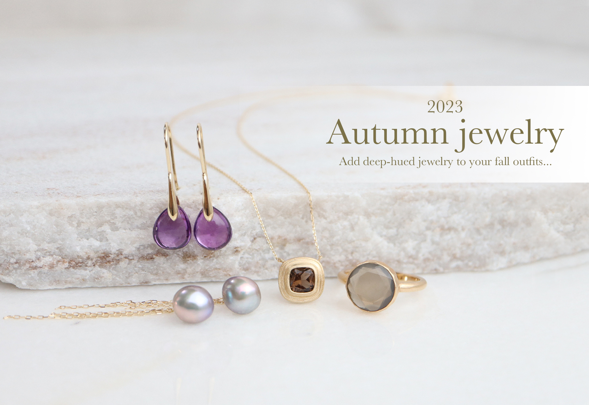 Autumn jewelry