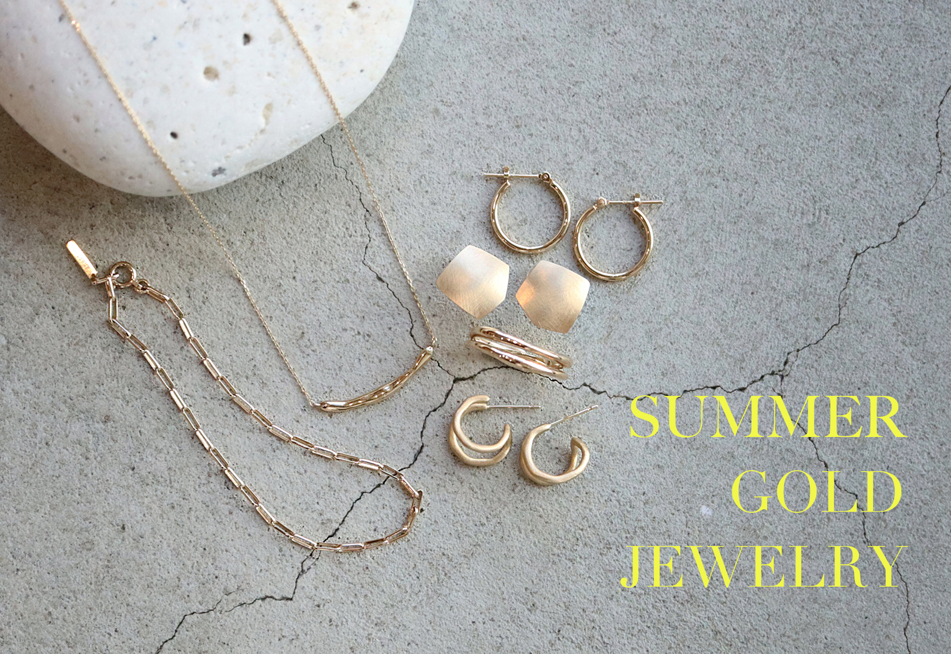 Summer gold jewelry -2024-