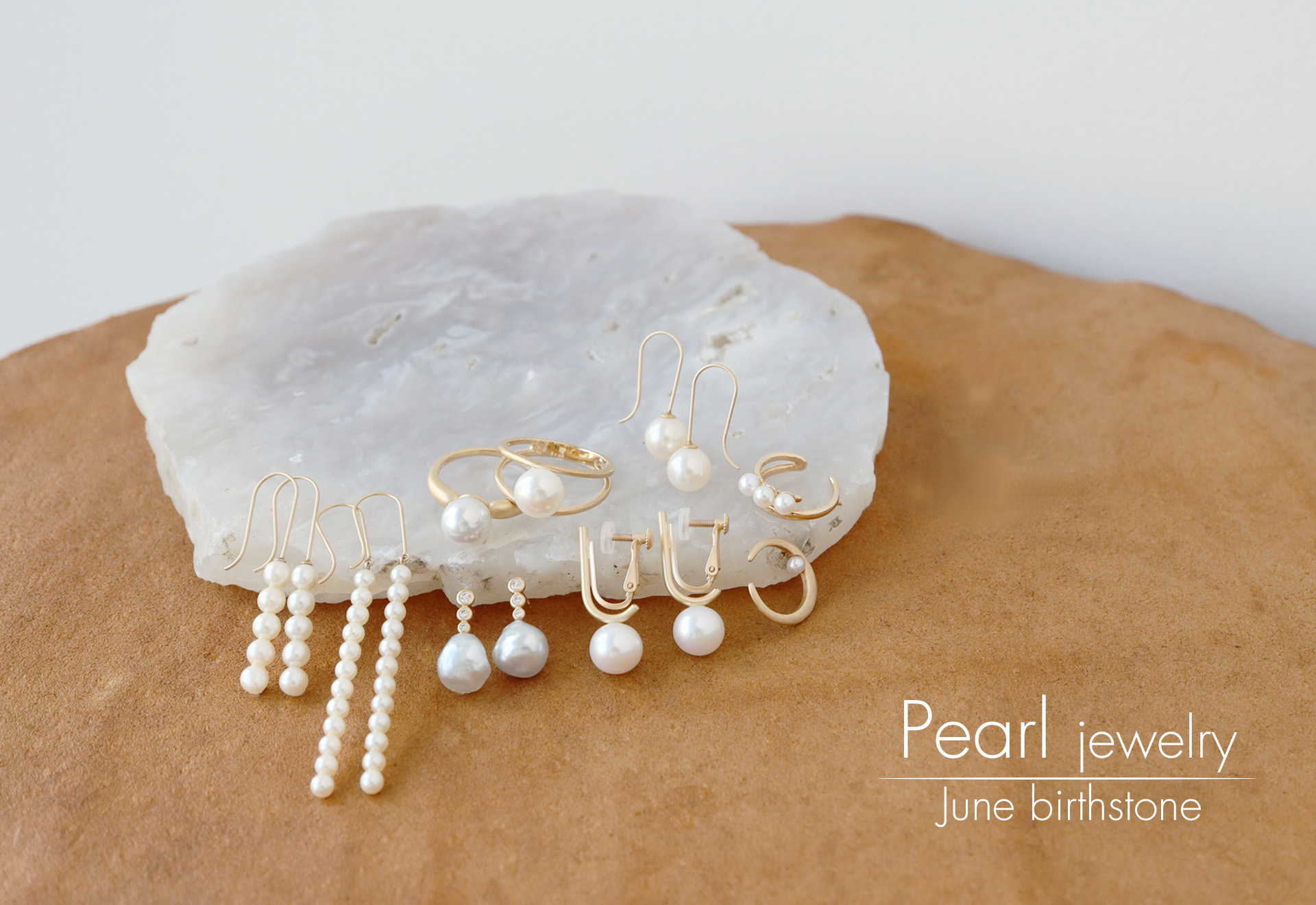 Pearl jewelry ~June birthstone ~