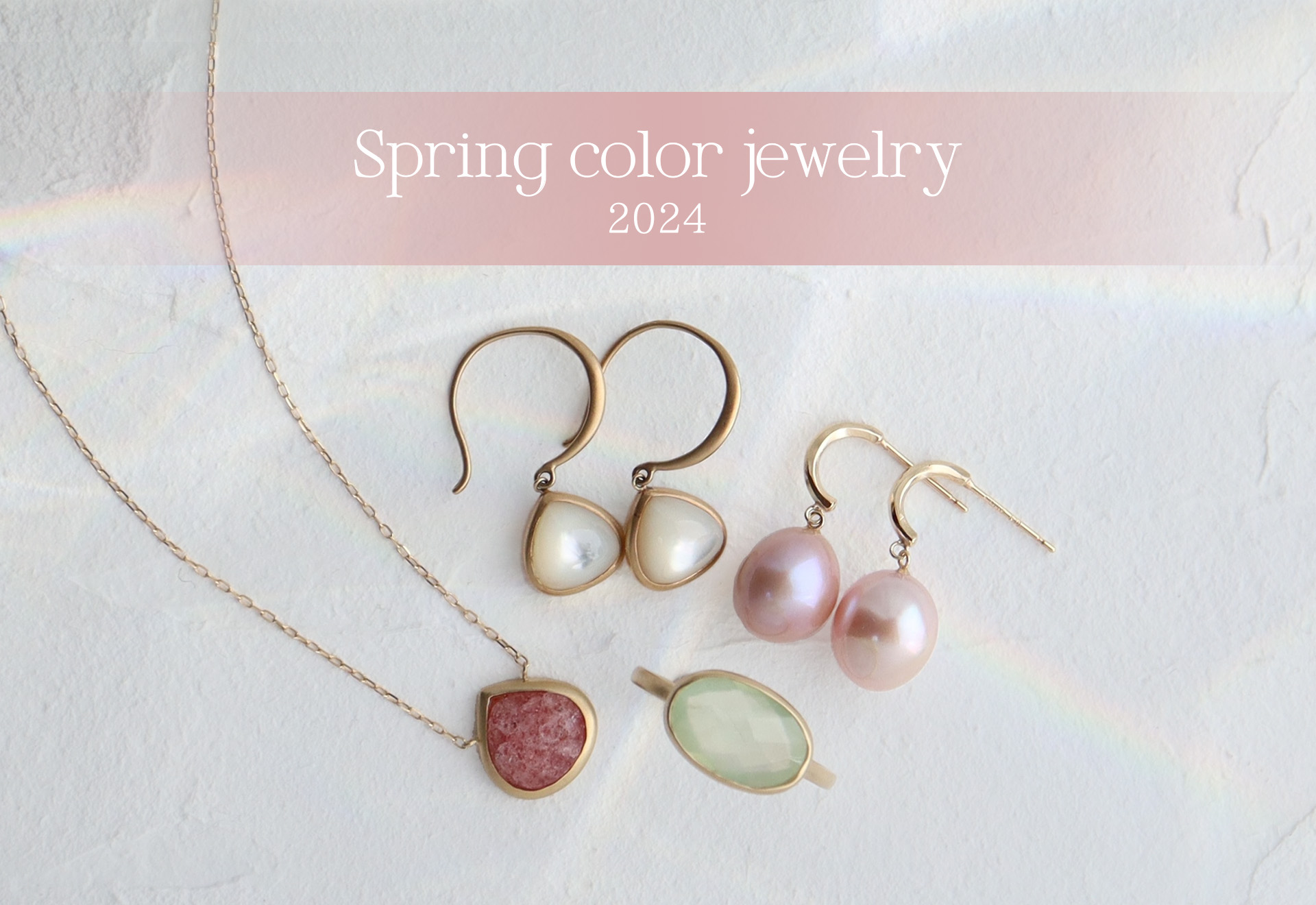 Spring color jewelry