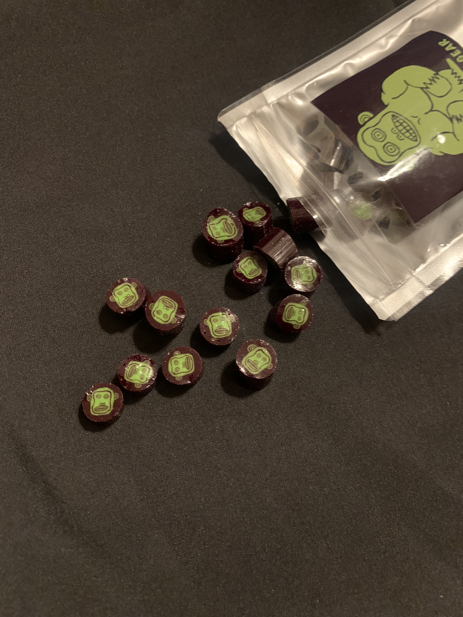マチョモンキャンディ新発売だーよ！