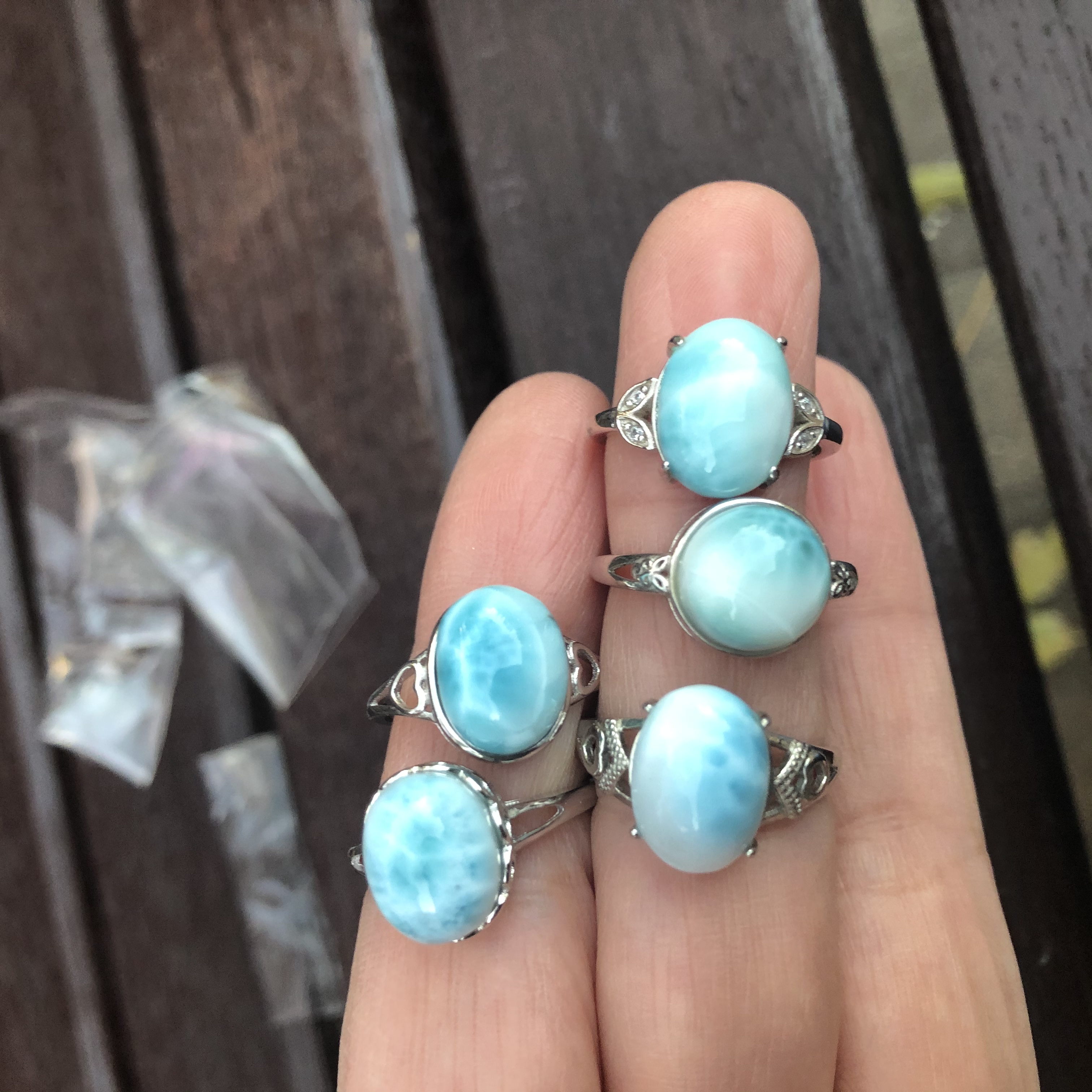 指輪が色々入荷しました。