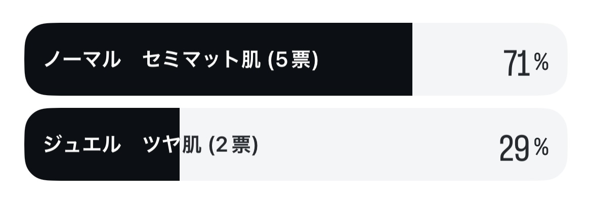 みんなはどっち派?🩵