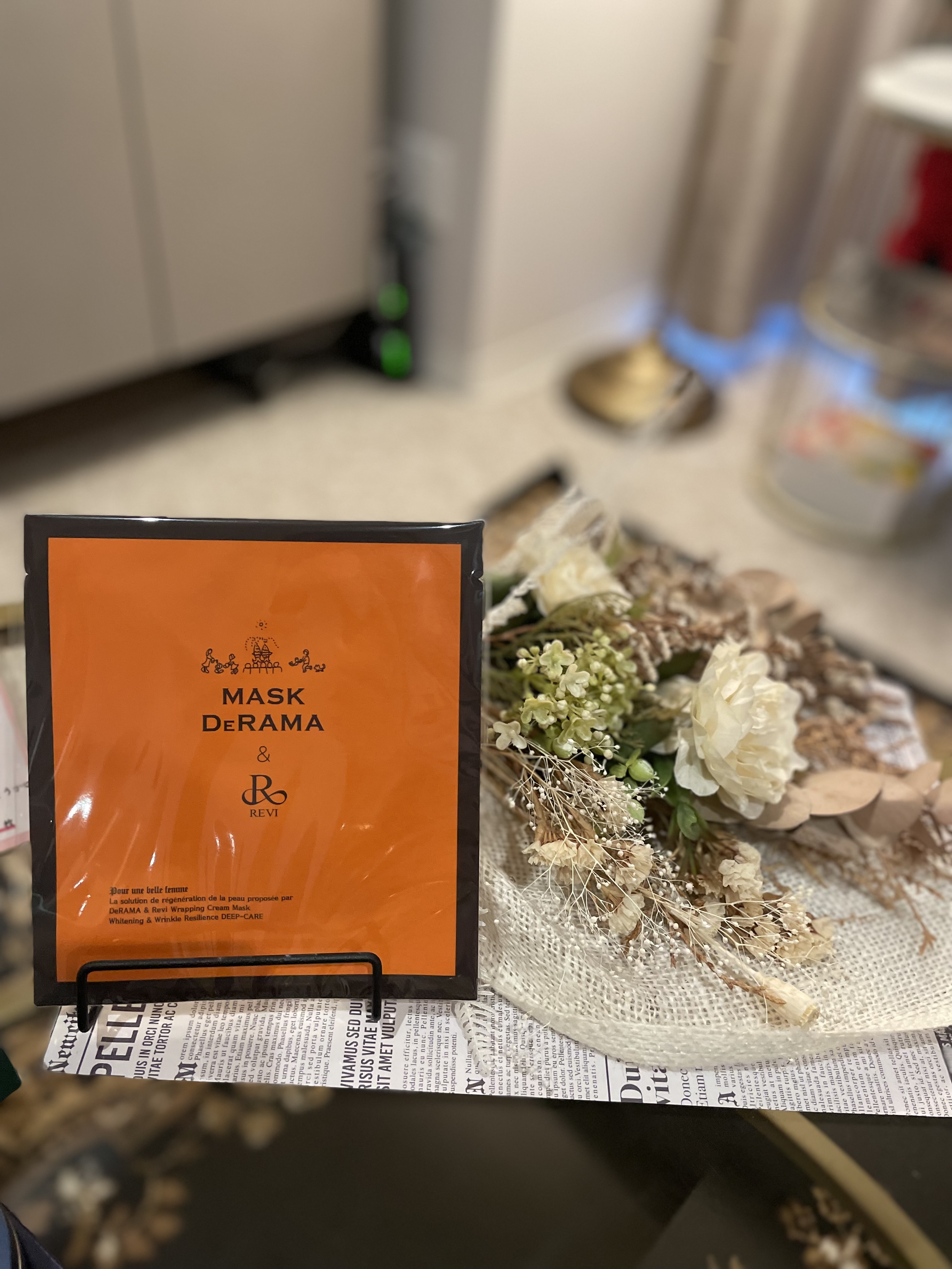 クリームマスクの使用方法💆♀️