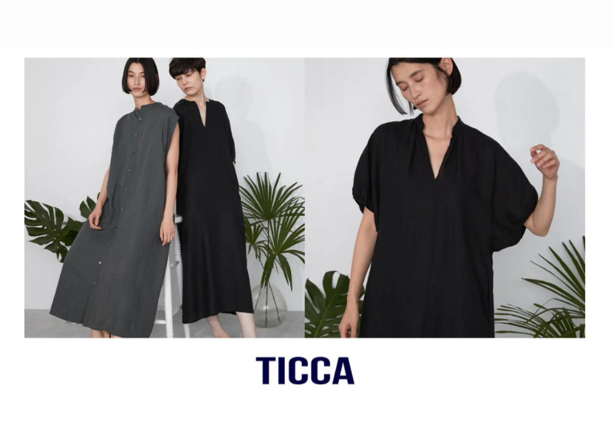 毎年大人気な【TICCA】のリネンシリーズ入荷しております。
