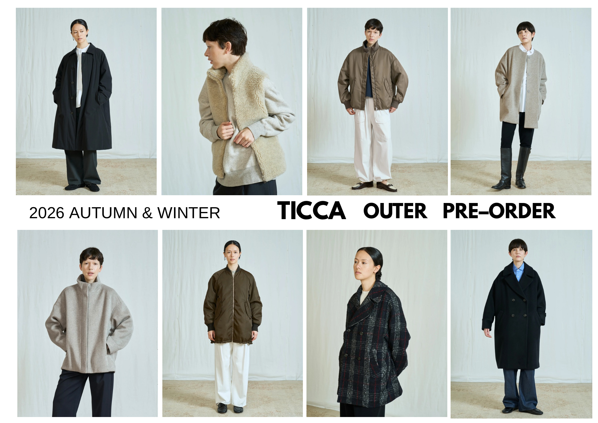 【TICCA】OUTER PRE-ORDER 9/3(thu)-9/13(sun)