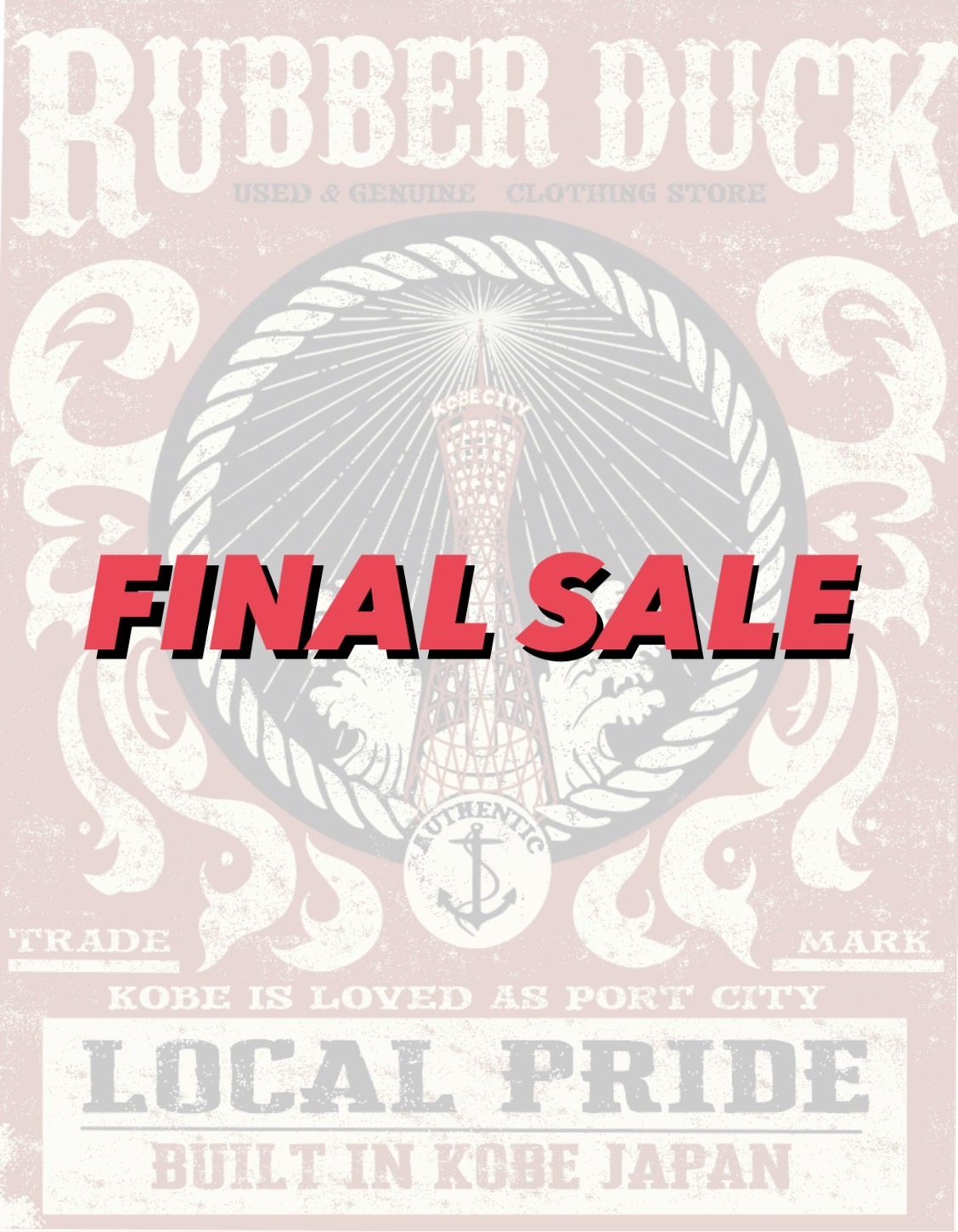 FINAL SALEのお知らせ。