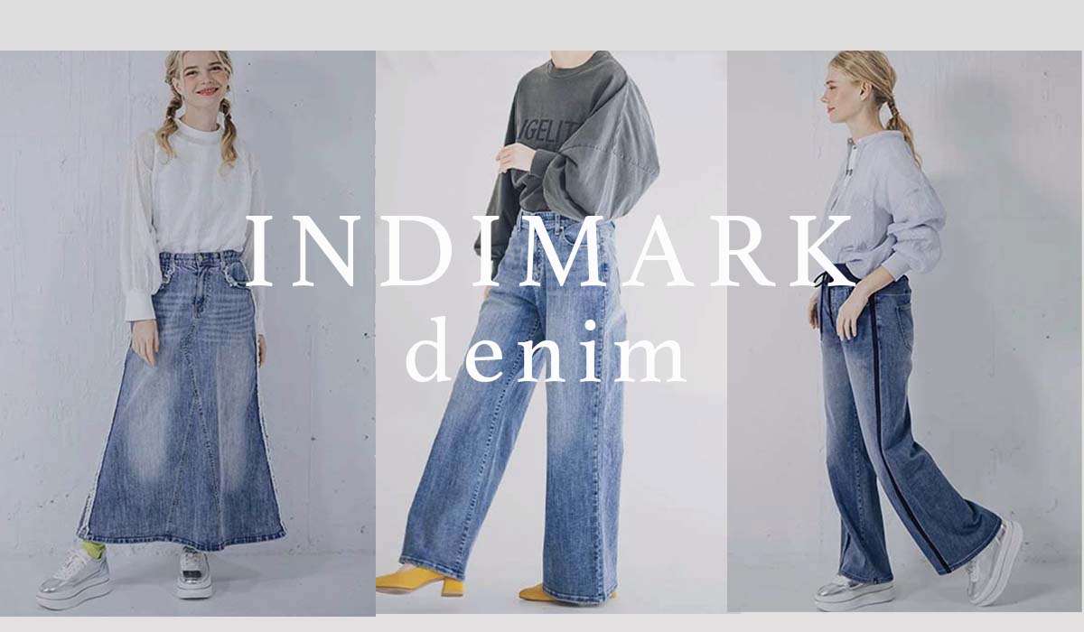 INDIMARK 　NEWデニムが4月入荷します