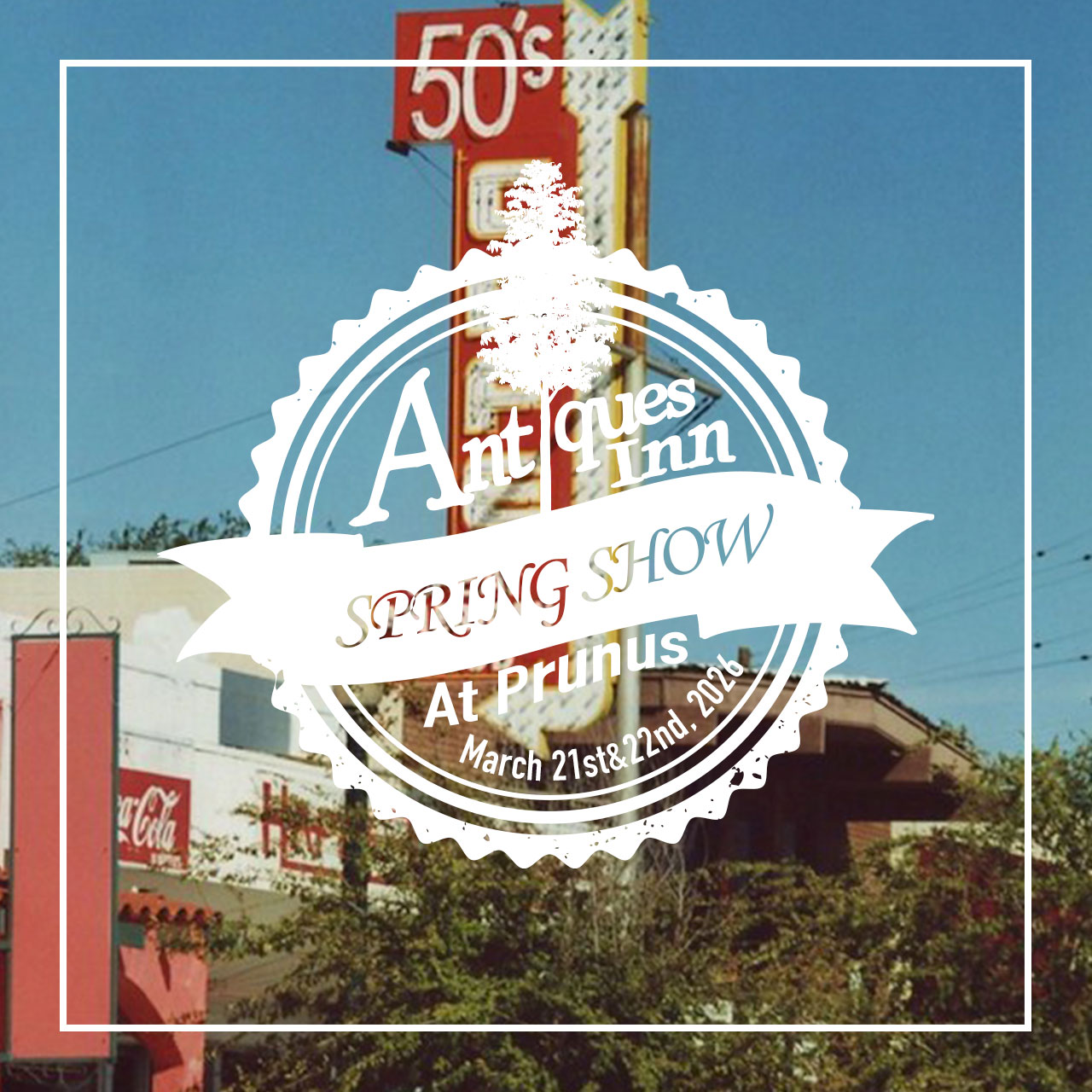 【出店告知】Antiques Inn SPRING SHOW 2026 at Prunus
