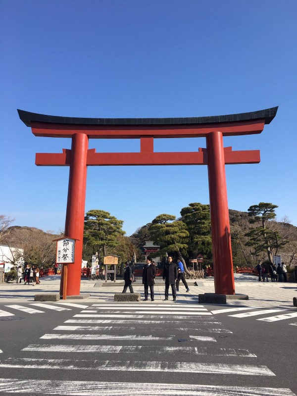 鶴岡八幡宮とミス鎌倉