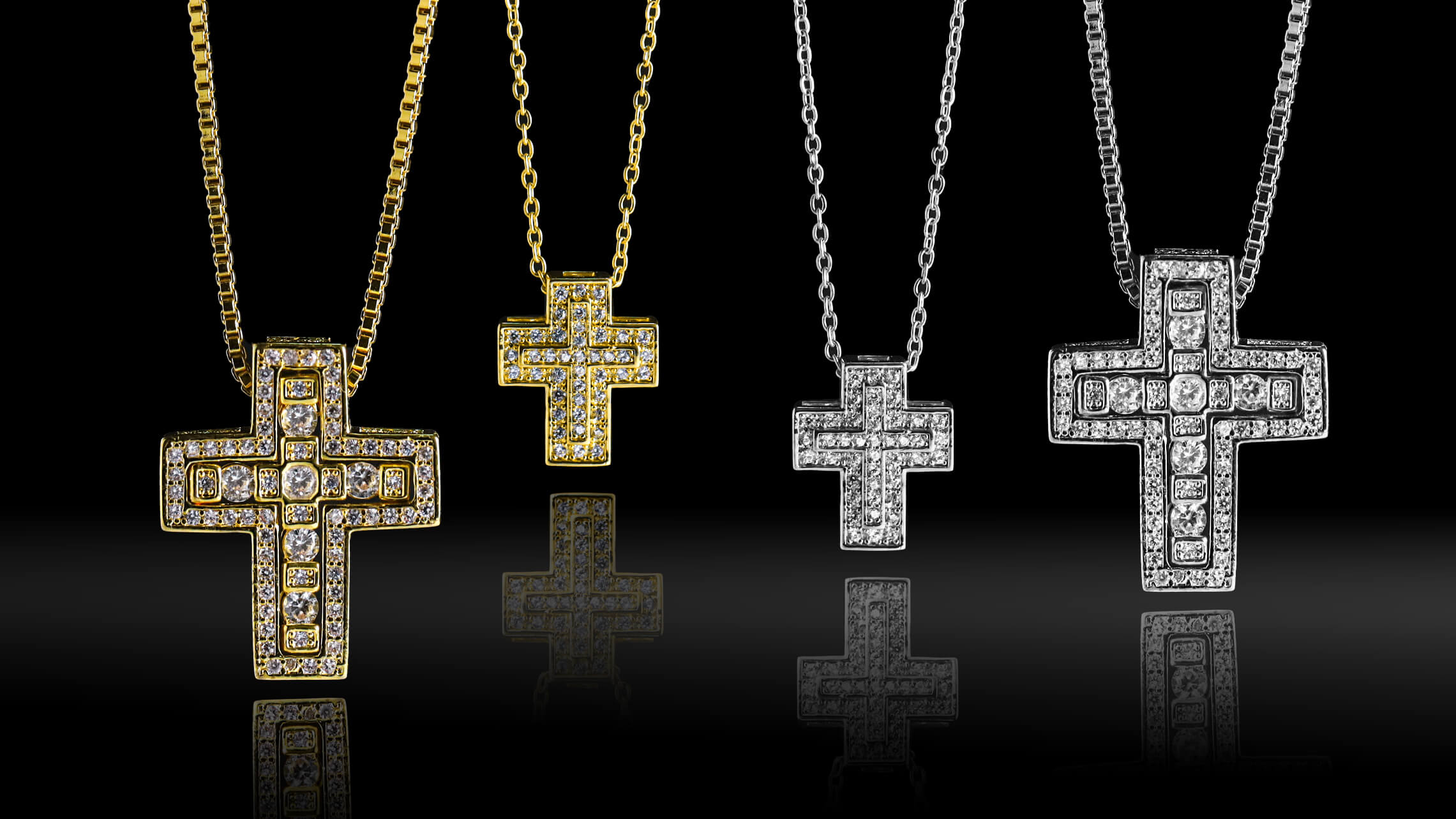 Zirconia Diamond Cross COLLECTION -至高のネックレスで贅沢を-