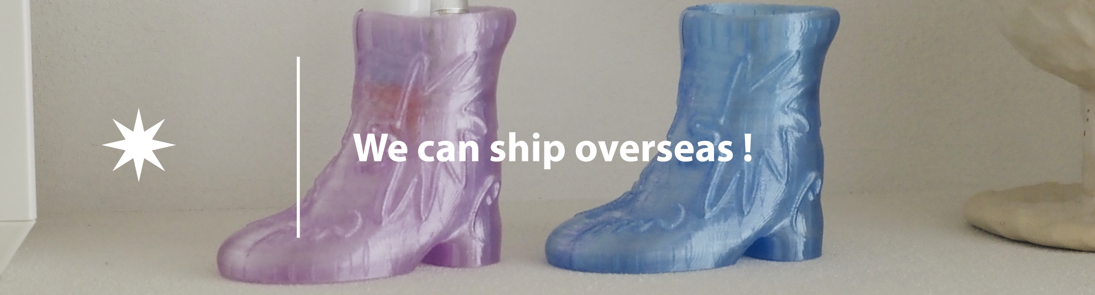 We can ship overseas.