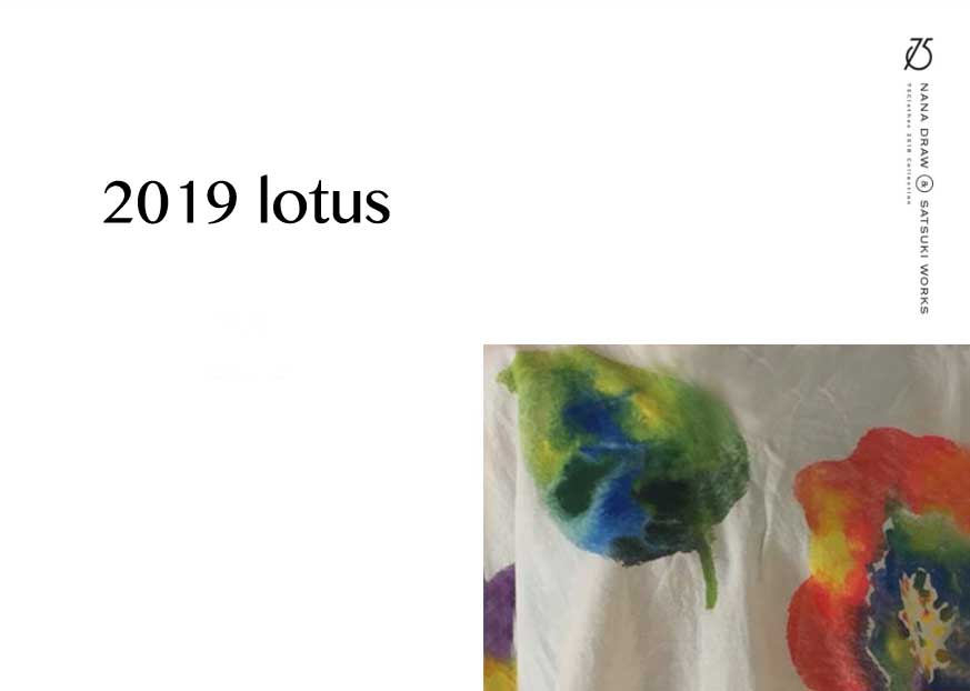 2019年の「75Clothes」新作展、開催のお知らせです。