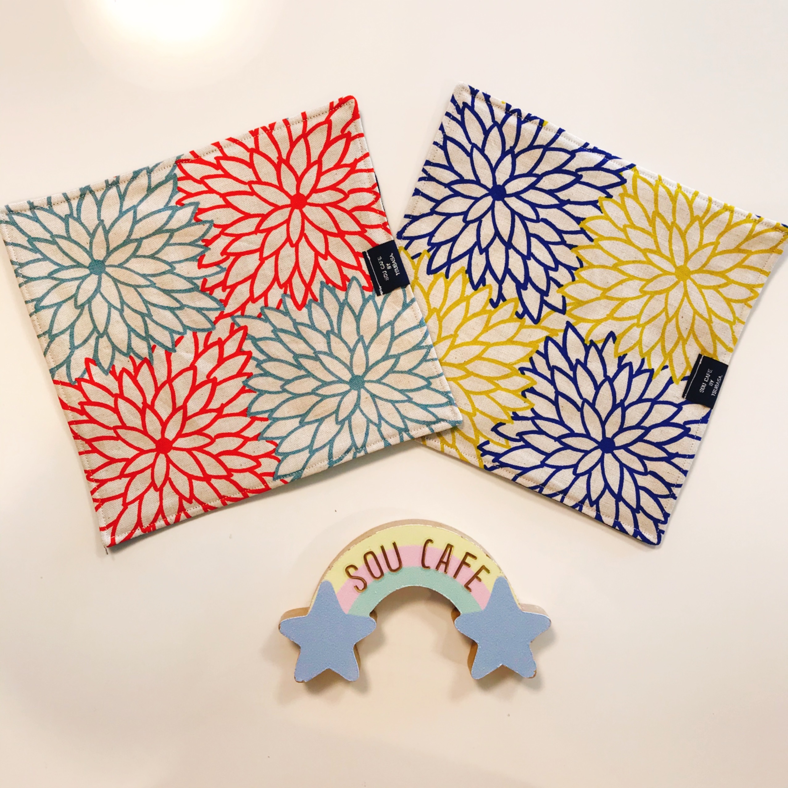 新商品♡ポットマット〜ダリア〜