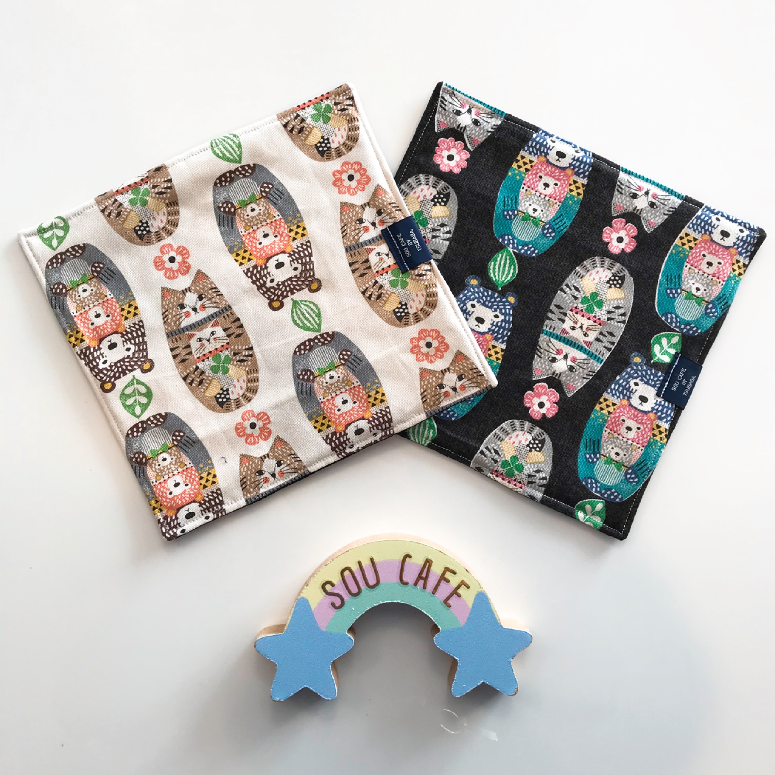 新商品♡ポットマット〜ネコ＆クマ〜