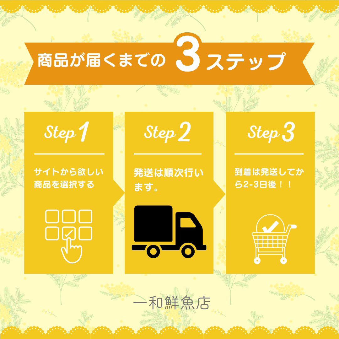 ご注文から商品が届くまで