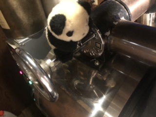 焙煎してます