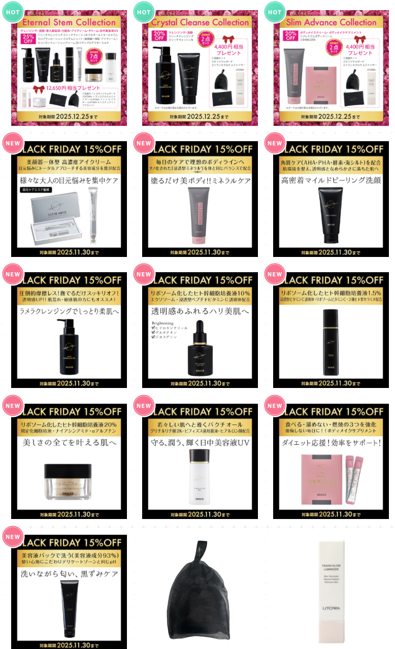 ブラックフライデー開催中