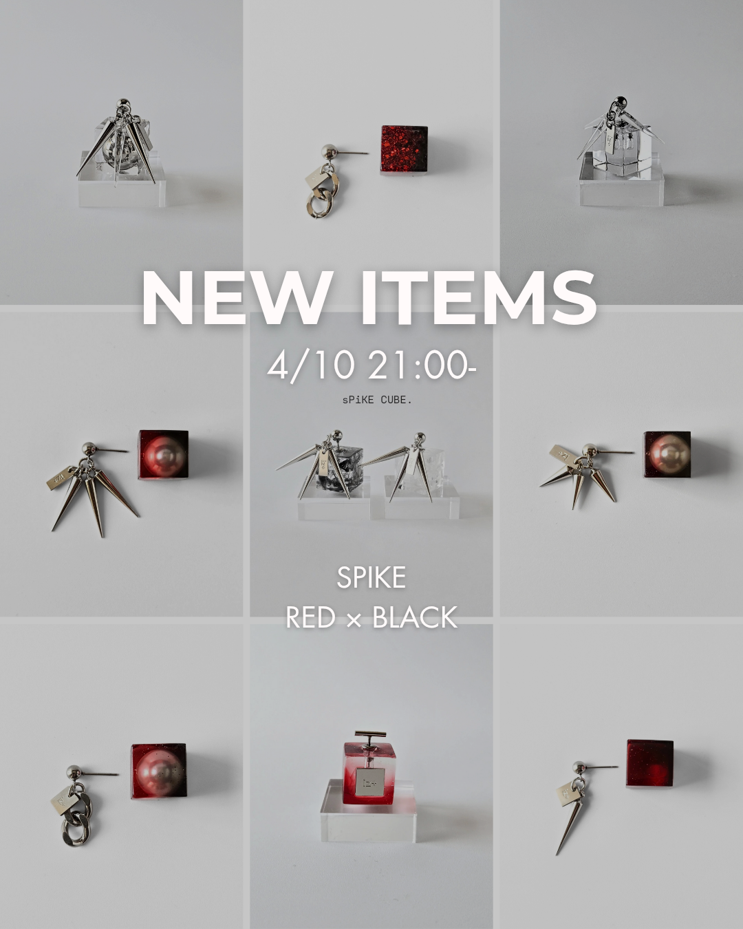 『RED × BLACK』『sPikE CUBE.』