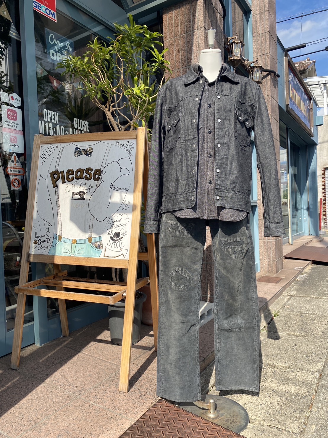 2023.10/24 🌤️ 渋めのアイテムでブラックワントーン💃🏻