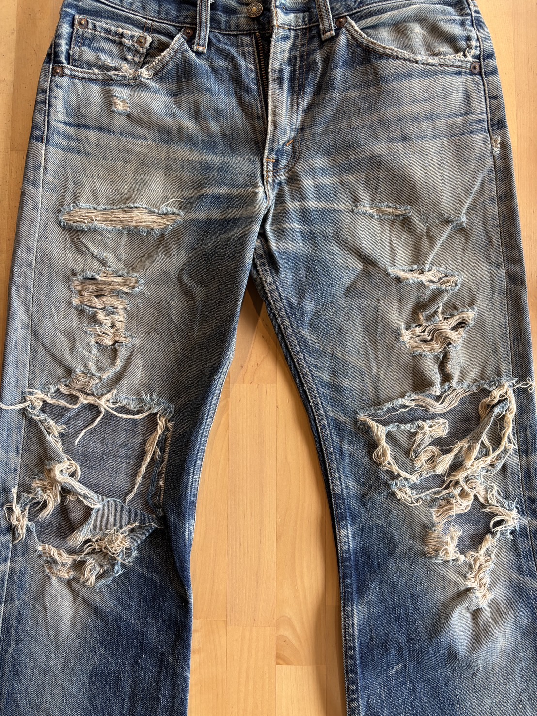 2026.4/23 ☔️ 👖魂のジーンズリペア👖🧵🤠